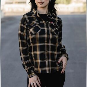 DIXXON “The Podium” Women’s Flannel- Size Small